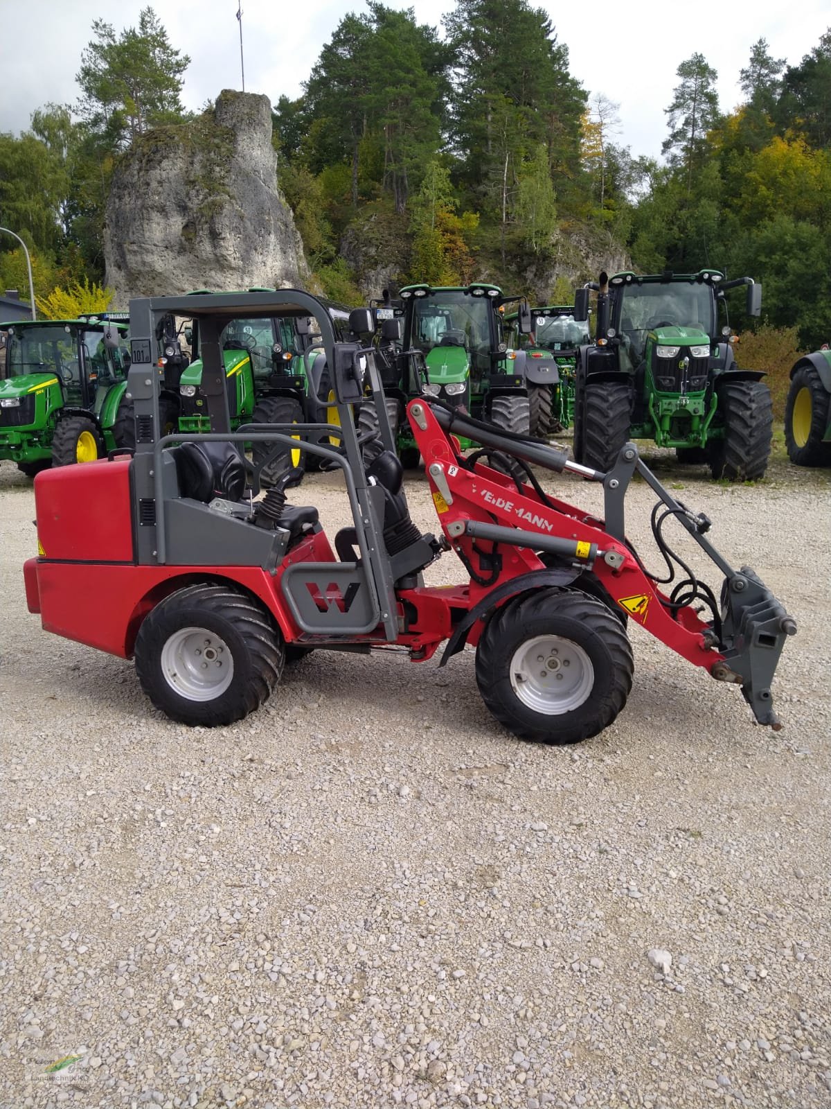 Hoflader del tipo Weidemann  1240 LP, Gebrauchtmaschine en Pegnitz-Bronn (Imagen 5)