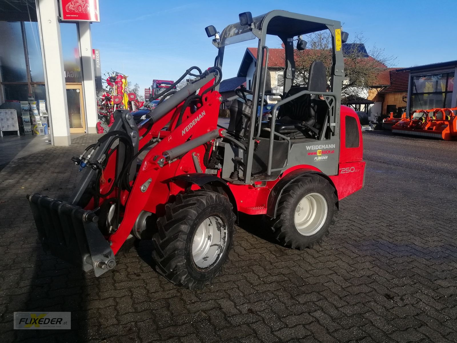 Hoflader typu Weidemann  1250 Hoftraktor, Gebrauchtmaschine v Pattigham (Obrázek 1)
