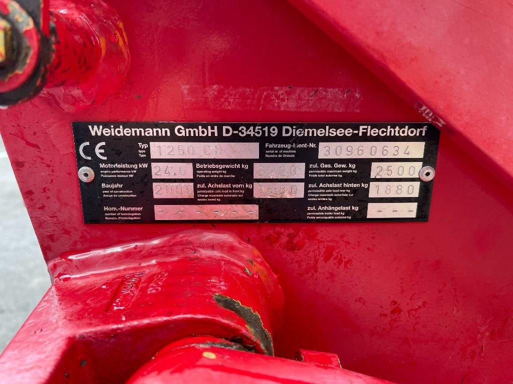 Hoflader of the type Weidemann  1250, Gebrauchtmaschine in Noerdange (Picture 6)