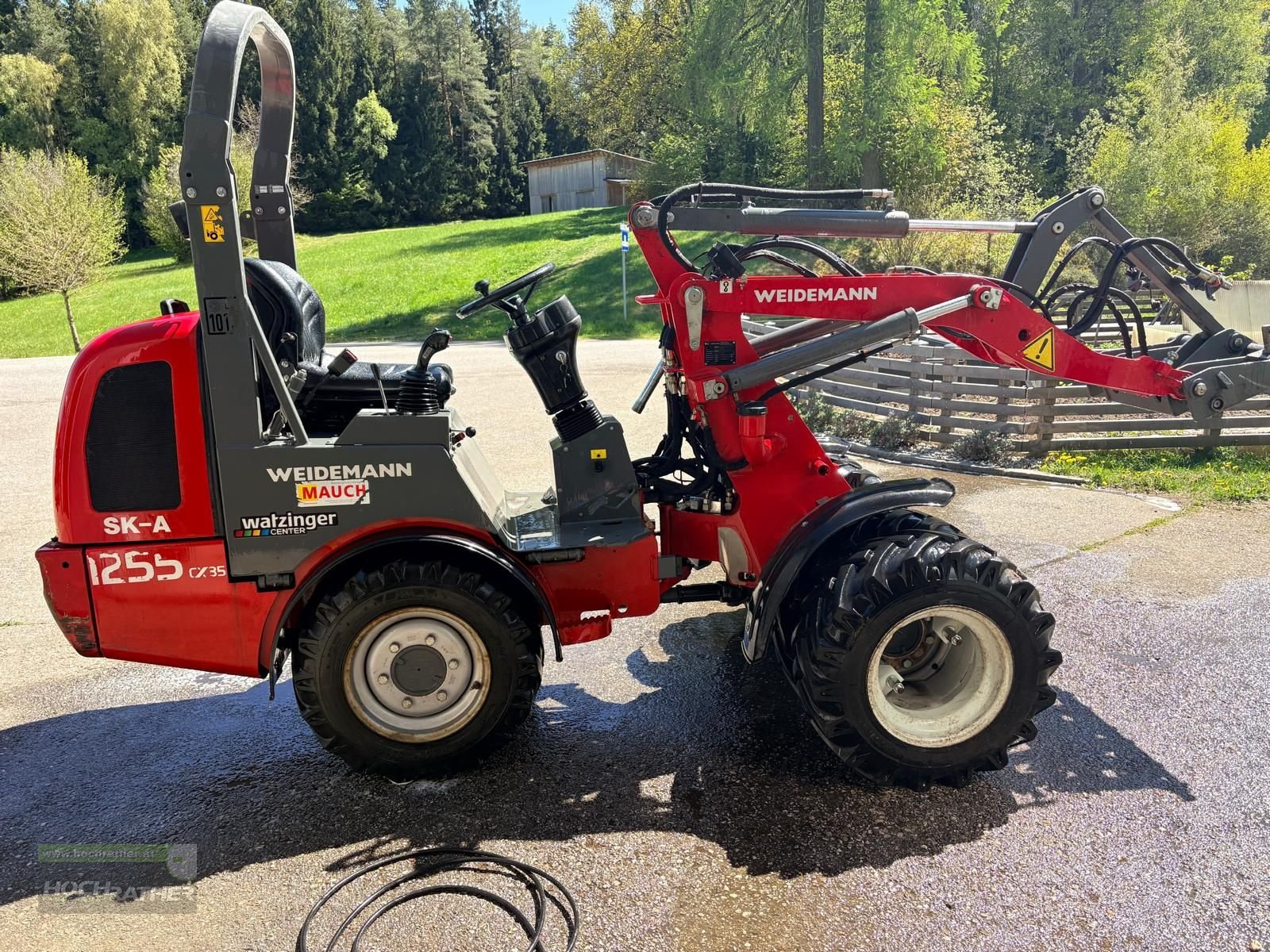Hoflader от тип Weidemann  1255 - CX35, Gebrauchtmaschine в Kronstorf (Снимка 4)