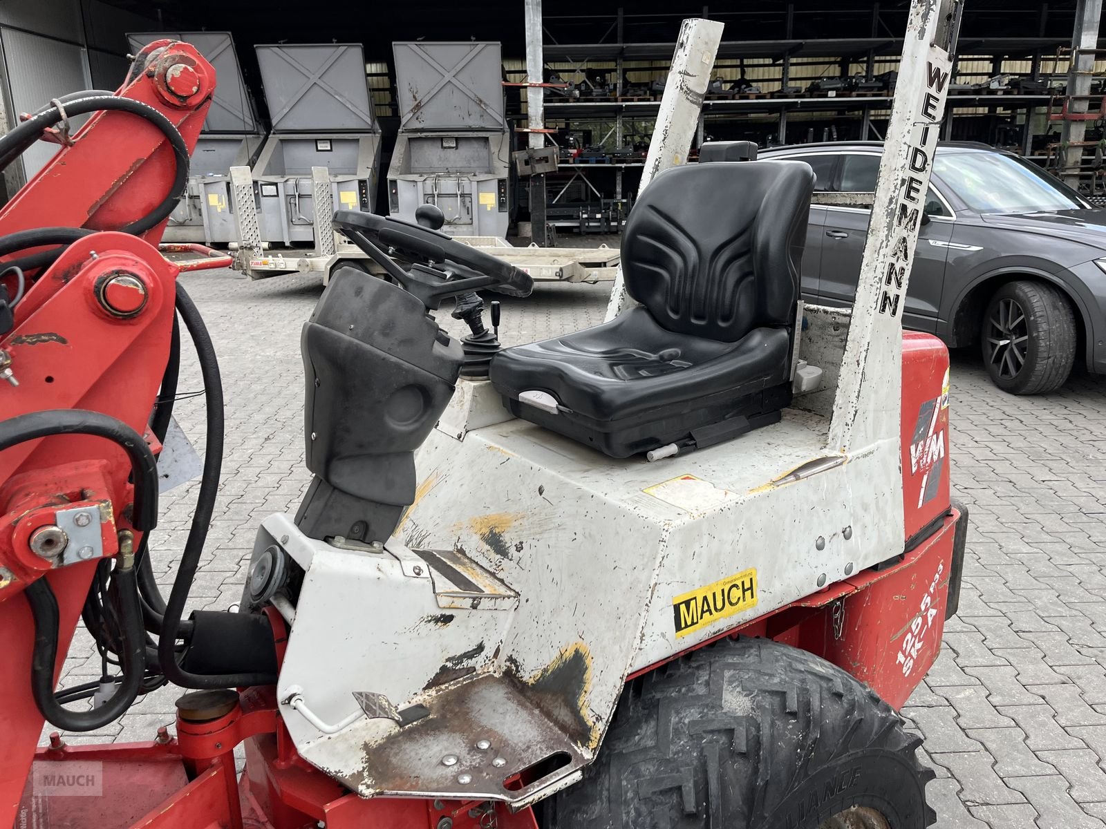 Hoflader of the type Weidemann  1255P33 Kardanwelle, Hydrostat, Joystick, Gebrauchtmaschine in Burgkirchen (Picture 11)