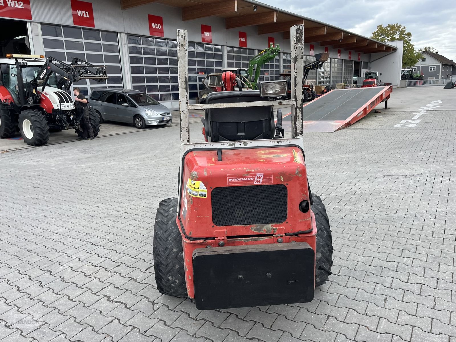 Hoflader of the type Weidemann  1255P33 Kardanwelle, Hydrostat, Joystick, Gebrauchtmaschine in Burgkirchen (Picture 7)