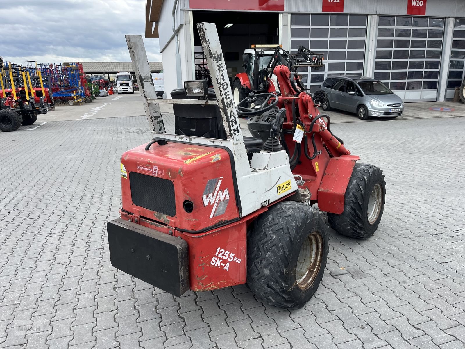Hoflader of the type Weidemann  1255P33 Kardanwelle, Hydrostat, Joystick, Gebrauchtmaschine in Burgkirchen (Picture 5)