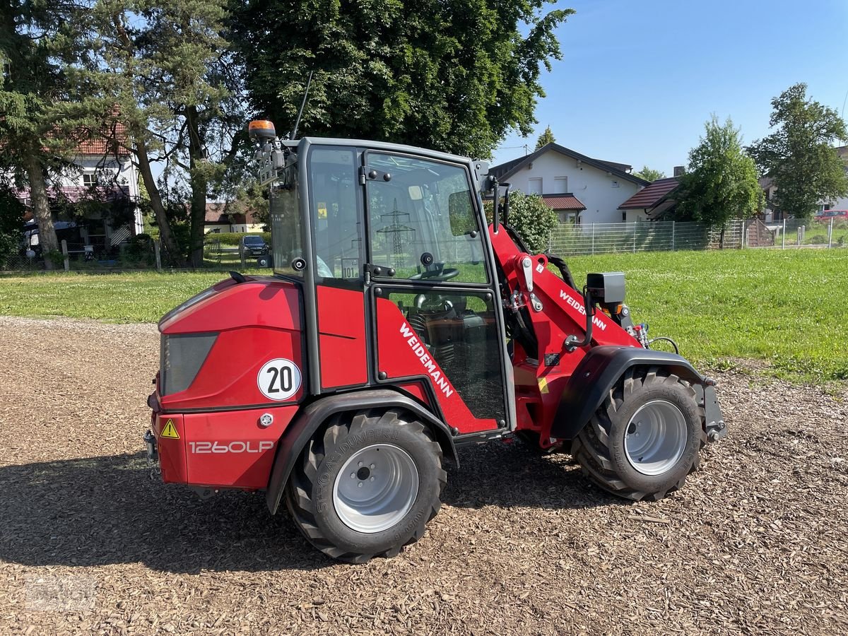 Hoflader a típus Weidemann  1260 LP Hoftrac unter 2,0m Bauhöhe, Neumaschine ekkor: Burgkirchen (Kép 18)