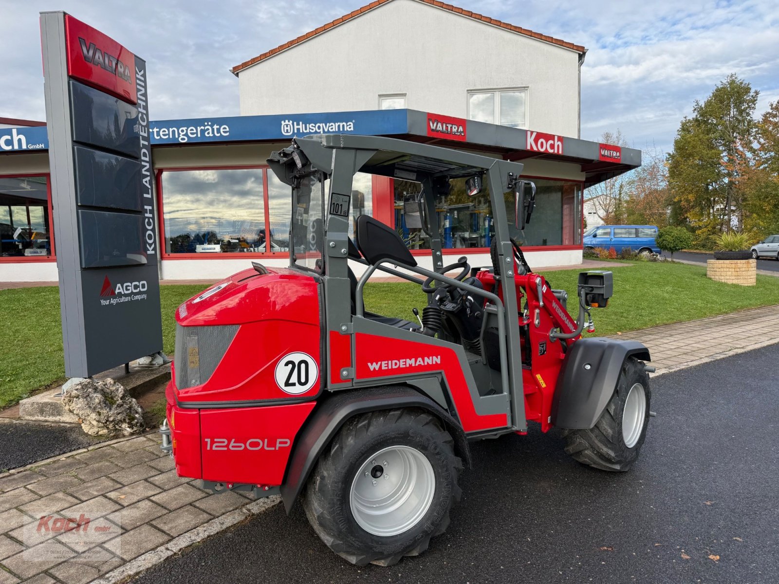 Hoflader a típus Weidemann  1260 LP, Neumaschine ekkor: Neumarkt / Pölling (Kép 3)