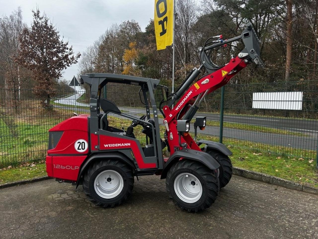 Hoflader a típus Weidemann  1260 LP, Neumaschine ekkor: Drebber (Kép 1)