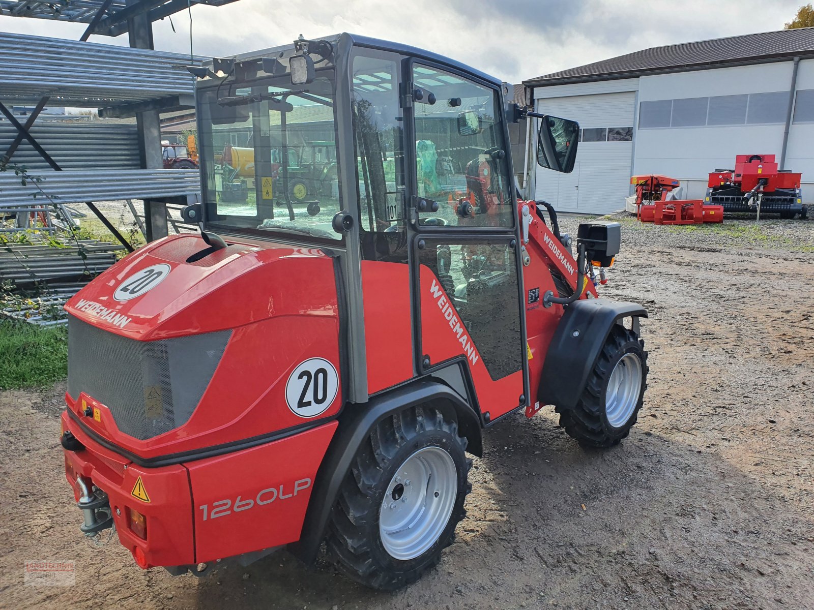 Hoflader des Typs Weidemann  1260 LP, Neumaschine in Kirkel-Altstadt (Bild 8)