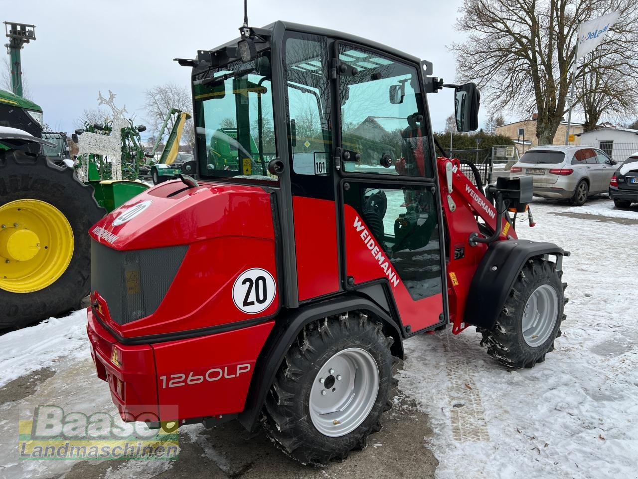 Hoflader of the type Weidemann  1260LP Kabine StVZO, Vorführmaschine in Holthof (Picture 5)