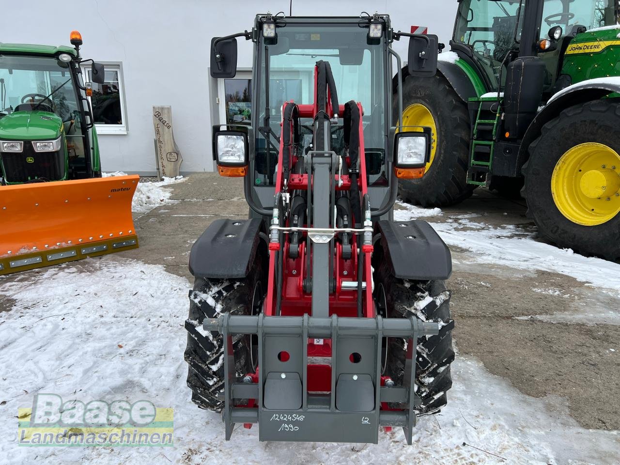 Hoflader of the type Weidemann  1260LP Kabine StVZO, Vorführmaschine in Holthof (Picture 9)