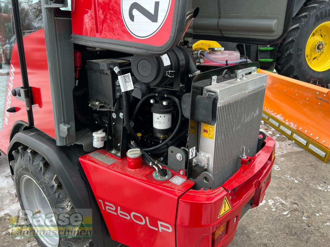 Hoflader of the type Weidemann  1260LP Kabine StVZO, Vorführmaschine in Holthof (Picture 15)