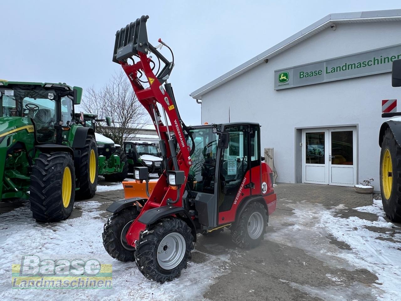 Hoflader of the type Weidemann  1260LP Kabine StVZO, Vorführmaschine in Holthof (Picture 18)