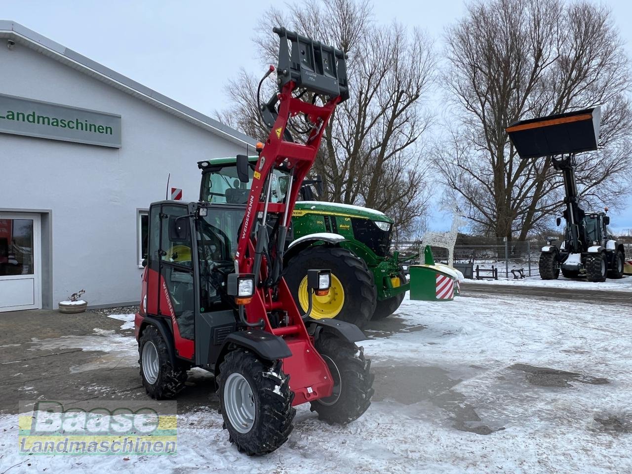 Hoflader of the type Weidemann  1260LP Kabine StVZO, Vorführmaschine in Holthof (Picture 19)