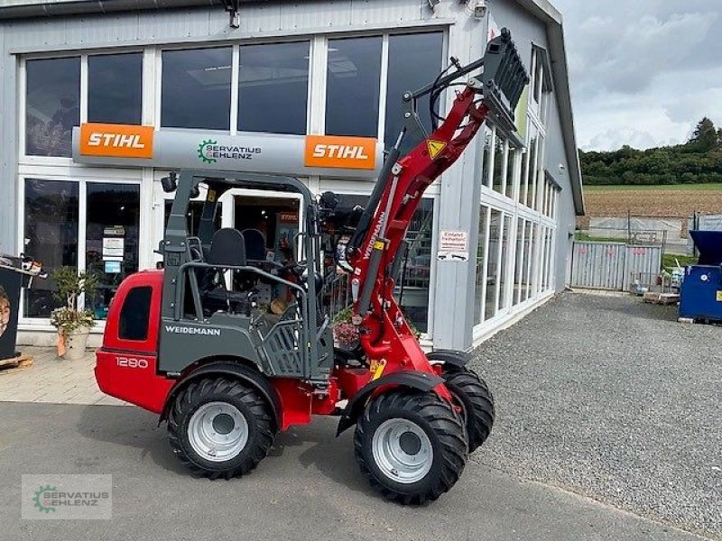 Hoflader des Typs Weidemann  1280 Festdach  - Neumaschine -, Neumaschine in Rittersdorf (Bild 2)