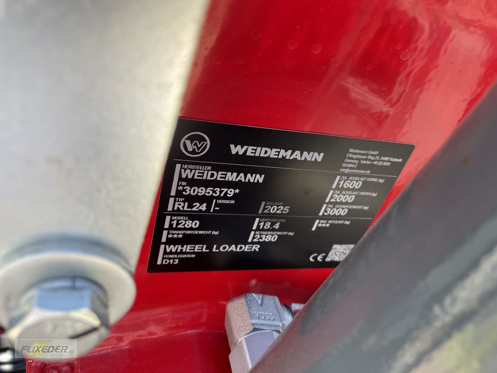 Hoflader typu Weidemann  1280 HT/HV FSDR S5, Neumaschine v Pattigham (Obrázek 4)