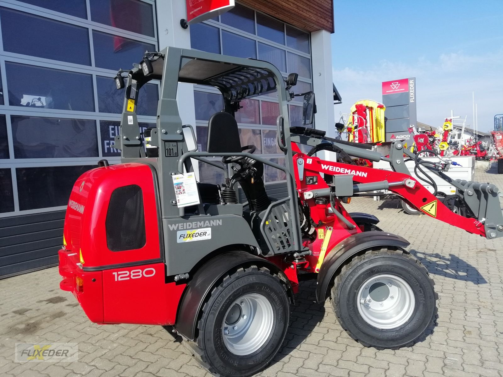 Hoflader a típus Weidemann  1280 HT/HV FSDR S5, Neumaschine ekkor: Pattigham (Kép 4)