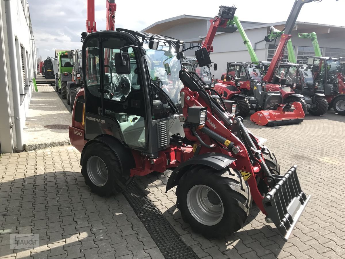 Hoflader typu Weidemann  1280 mit Kabine, Neumaschine v Burgkirchen (Obrázek 12)