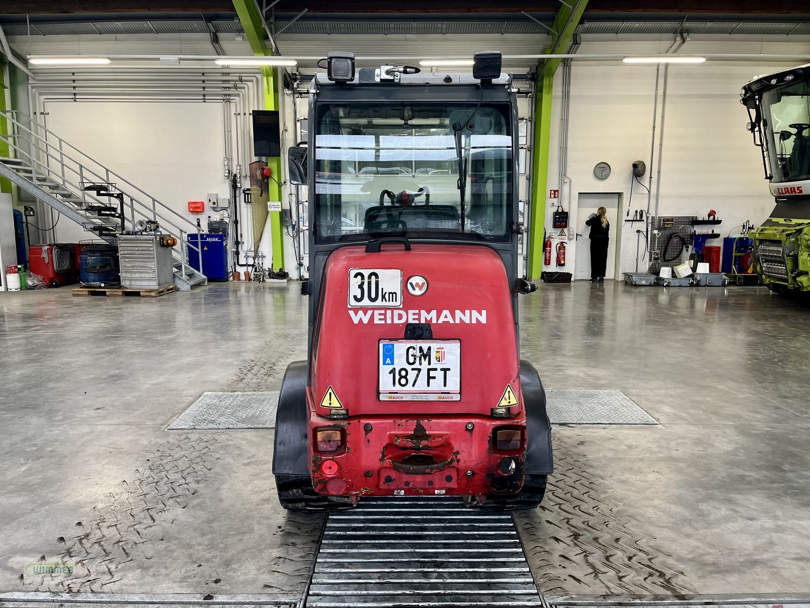 Hoflader Türe ait Weidemann  1280 - Radlader / Haflader, Gebrauchtmaschine içinde Kematen (resim 7)