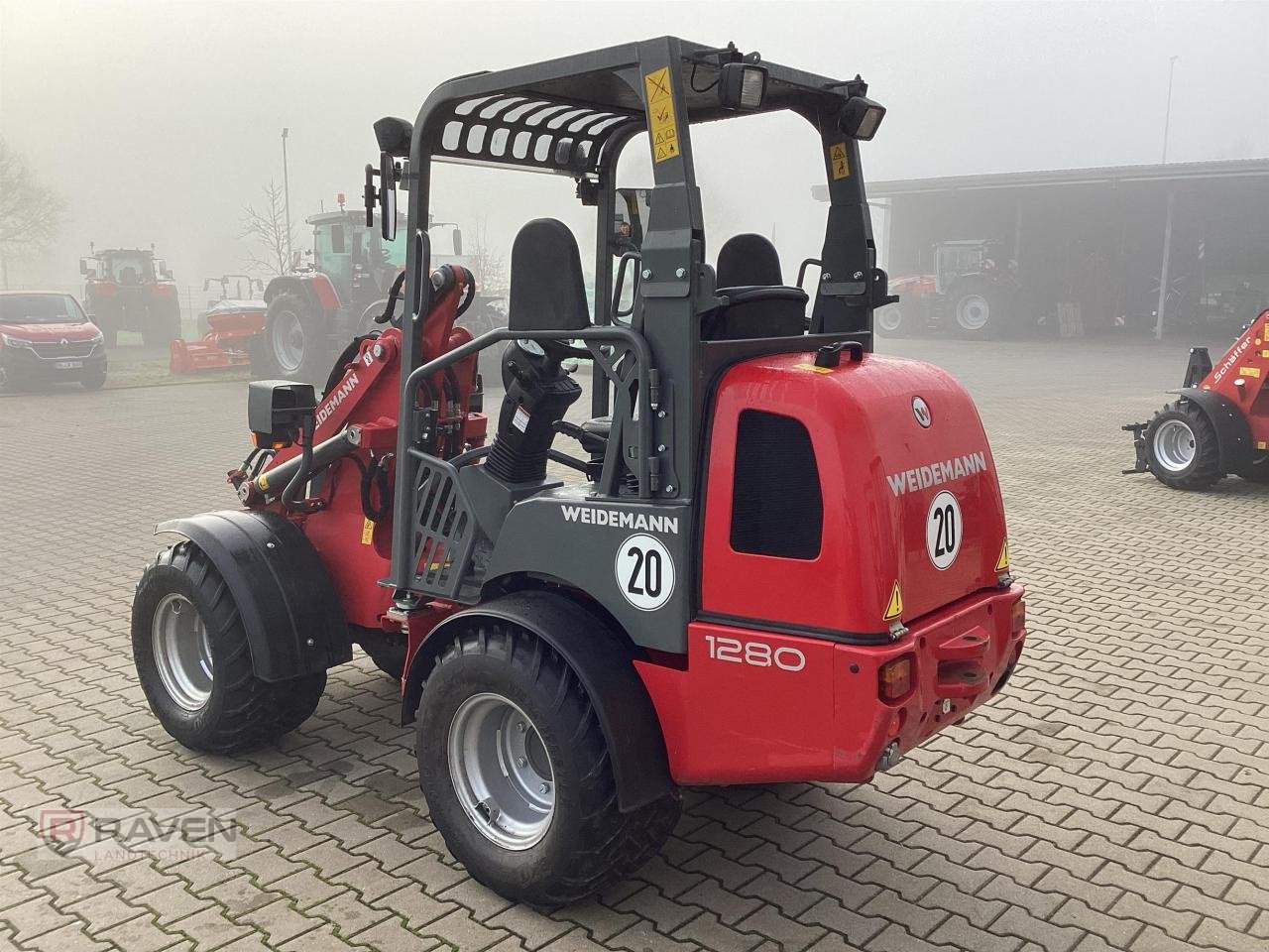 Hoflader des Typs Weidemann  1280, Gebrauchtmaschine in Sulingen (Bild 5)