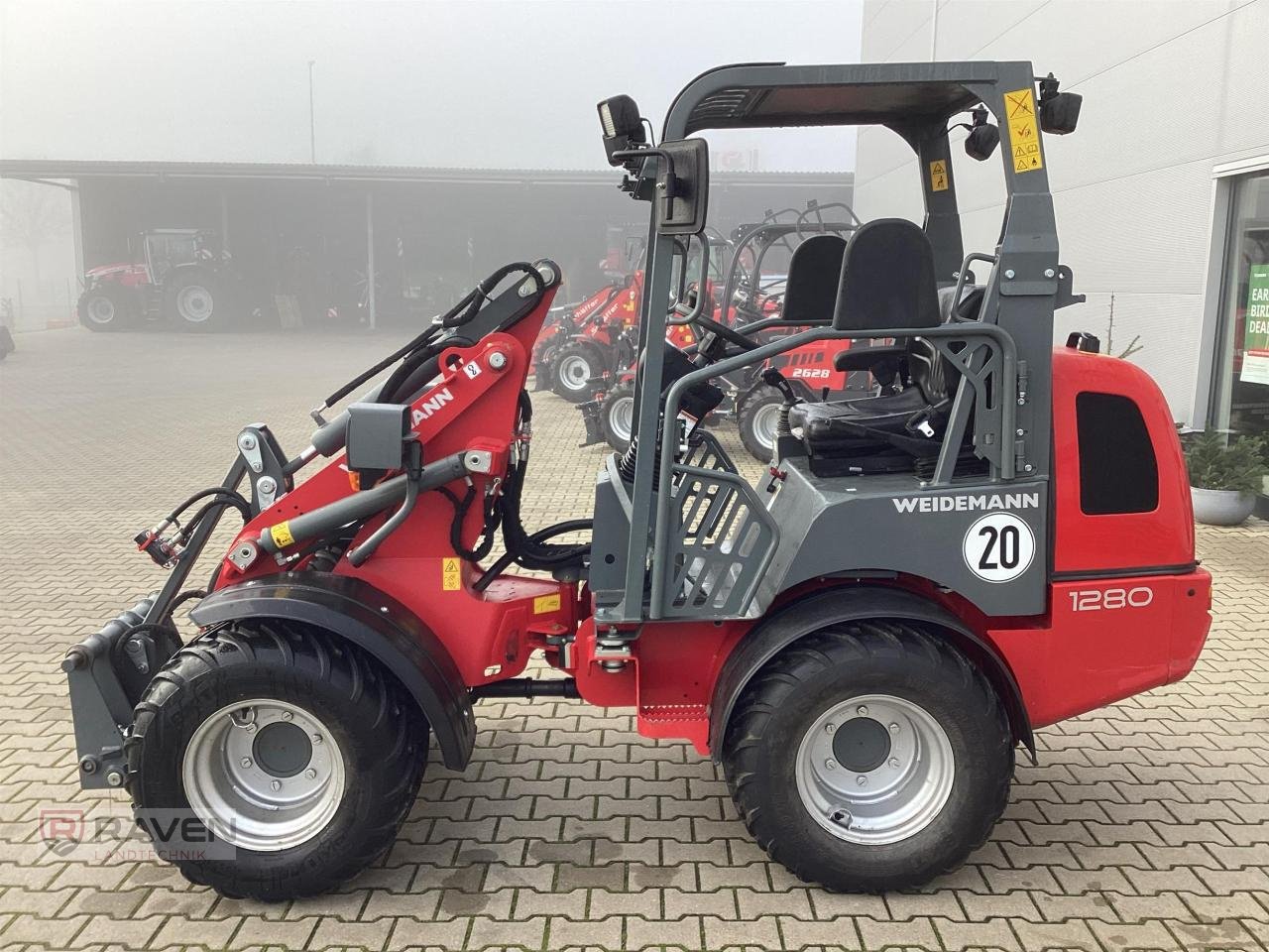 Hoflader des Typs Weidemann  1280, Gebrauchtmaschine in Sulingen (Bild 7)