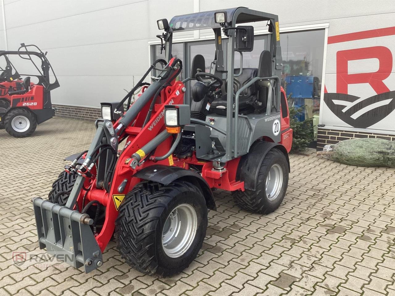 Hoflader des Typs Weidemann  1280, Gebrauchtmaschine in Sulingen (Bild 8)