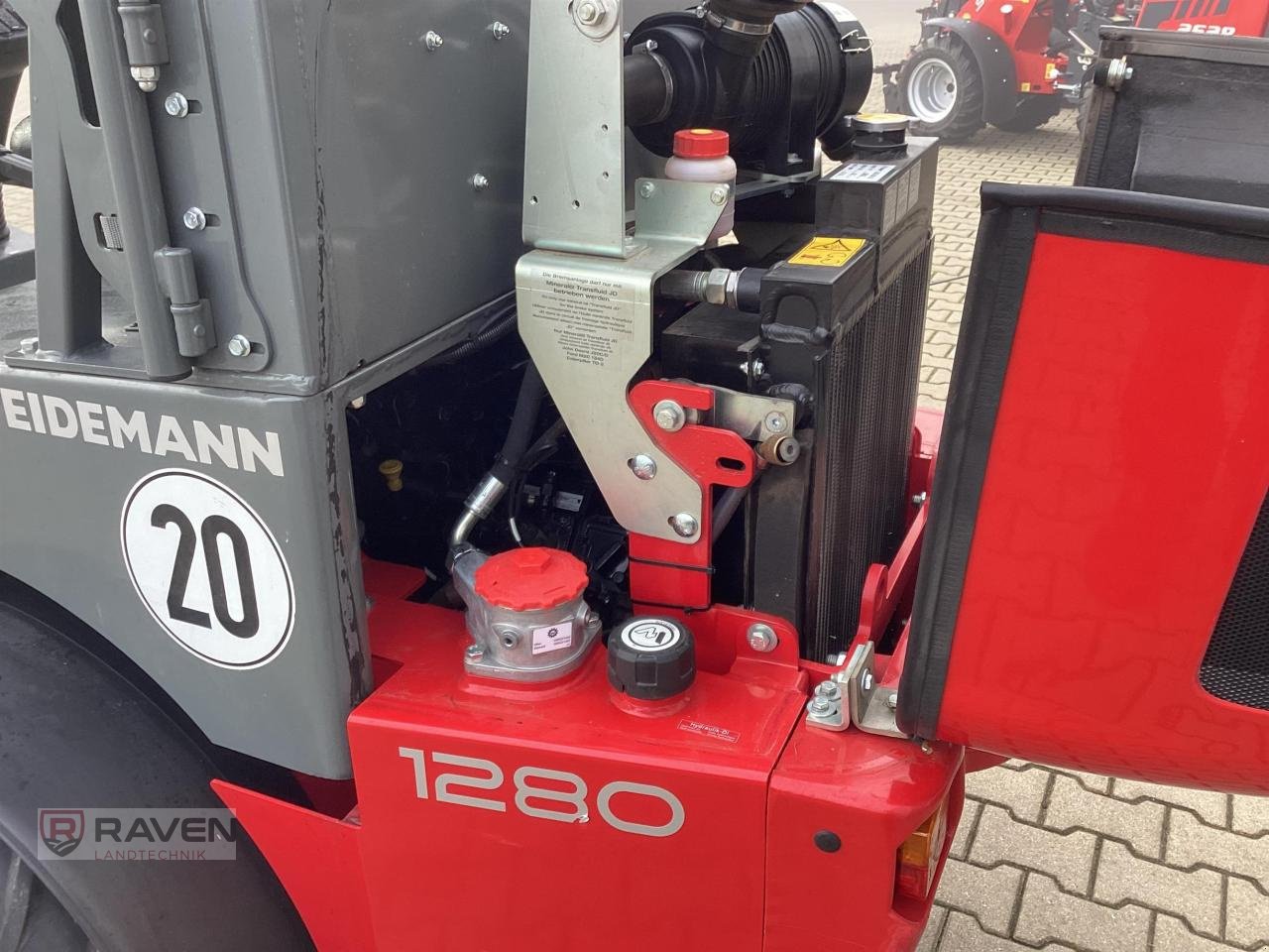 Hoflader des Typs Weidemann  1280, Gebrauchtmaschine in Sulingen (Bild 10)