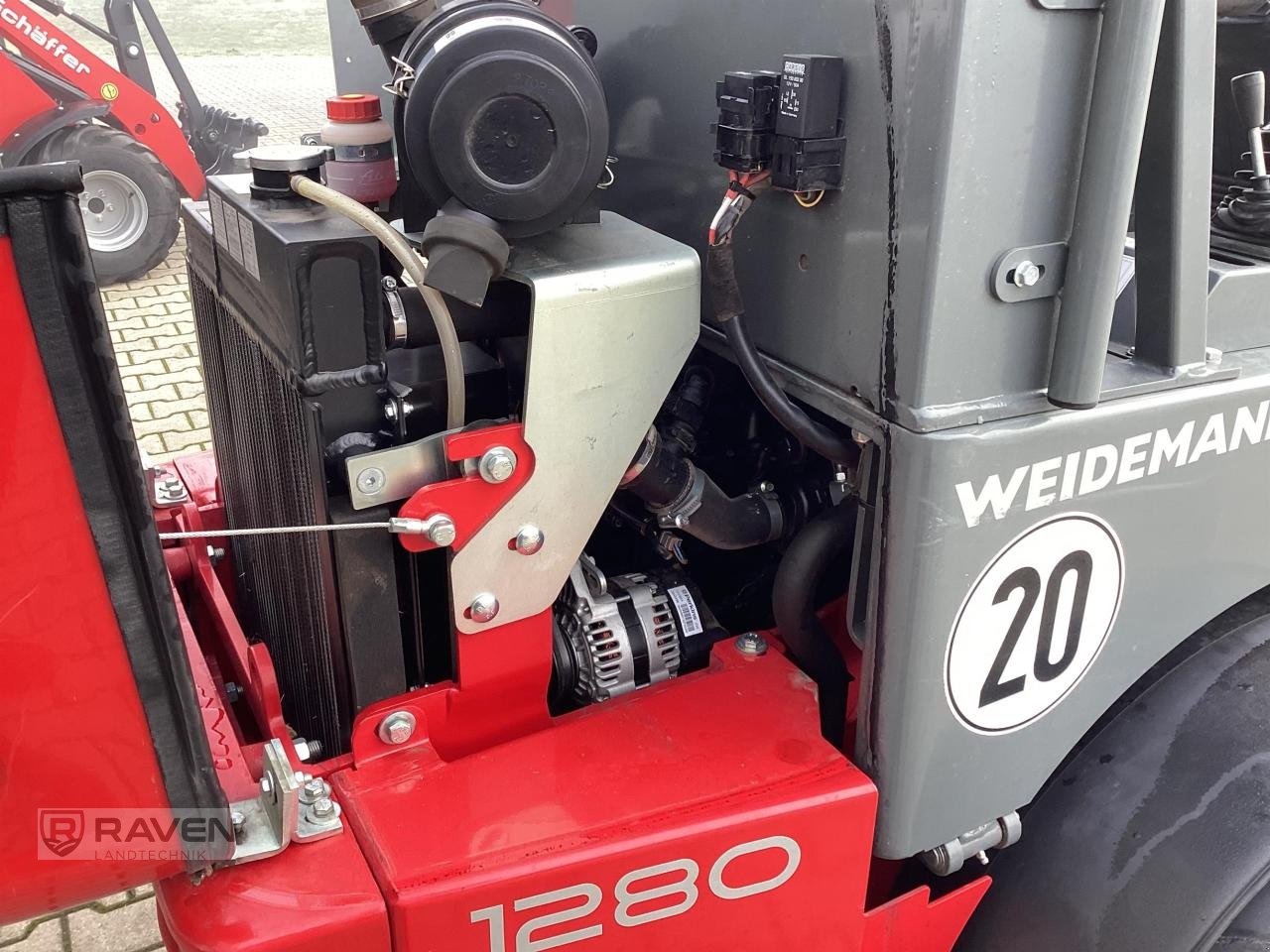 Hoflader des Typs Weidemann  1280, Gebrauchtmaschine in Sulingen (Bild 11)