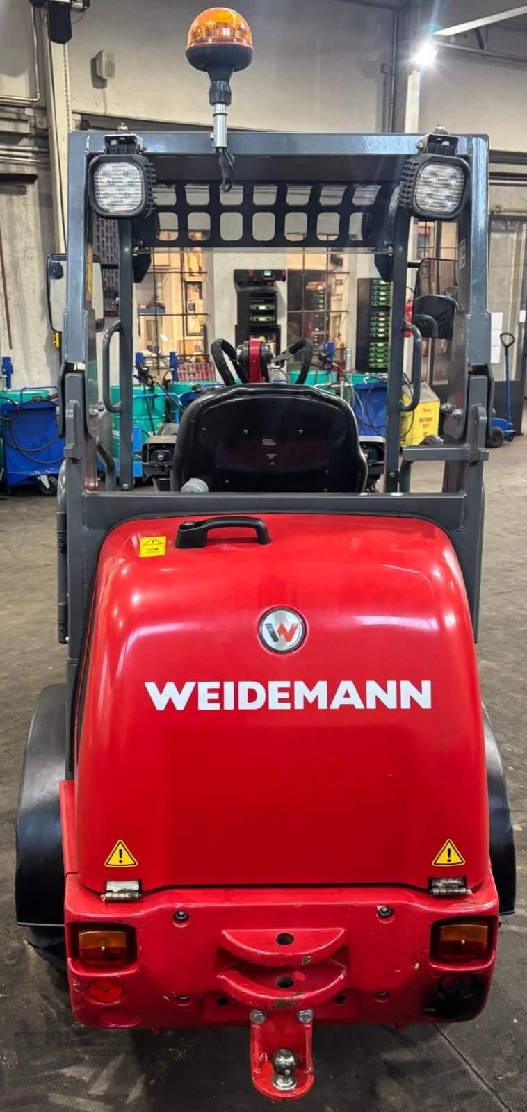 Hoflader Türe ait Weidemann  1280, Gebrauchtmaschine içinde Pabneukirchen (resim 5)