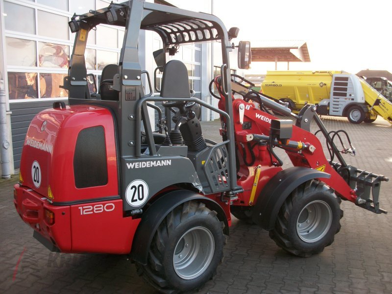 Hoflader Türe ait Weidemann  1280, Neumaschine içinde Fürstenau (resim 5)