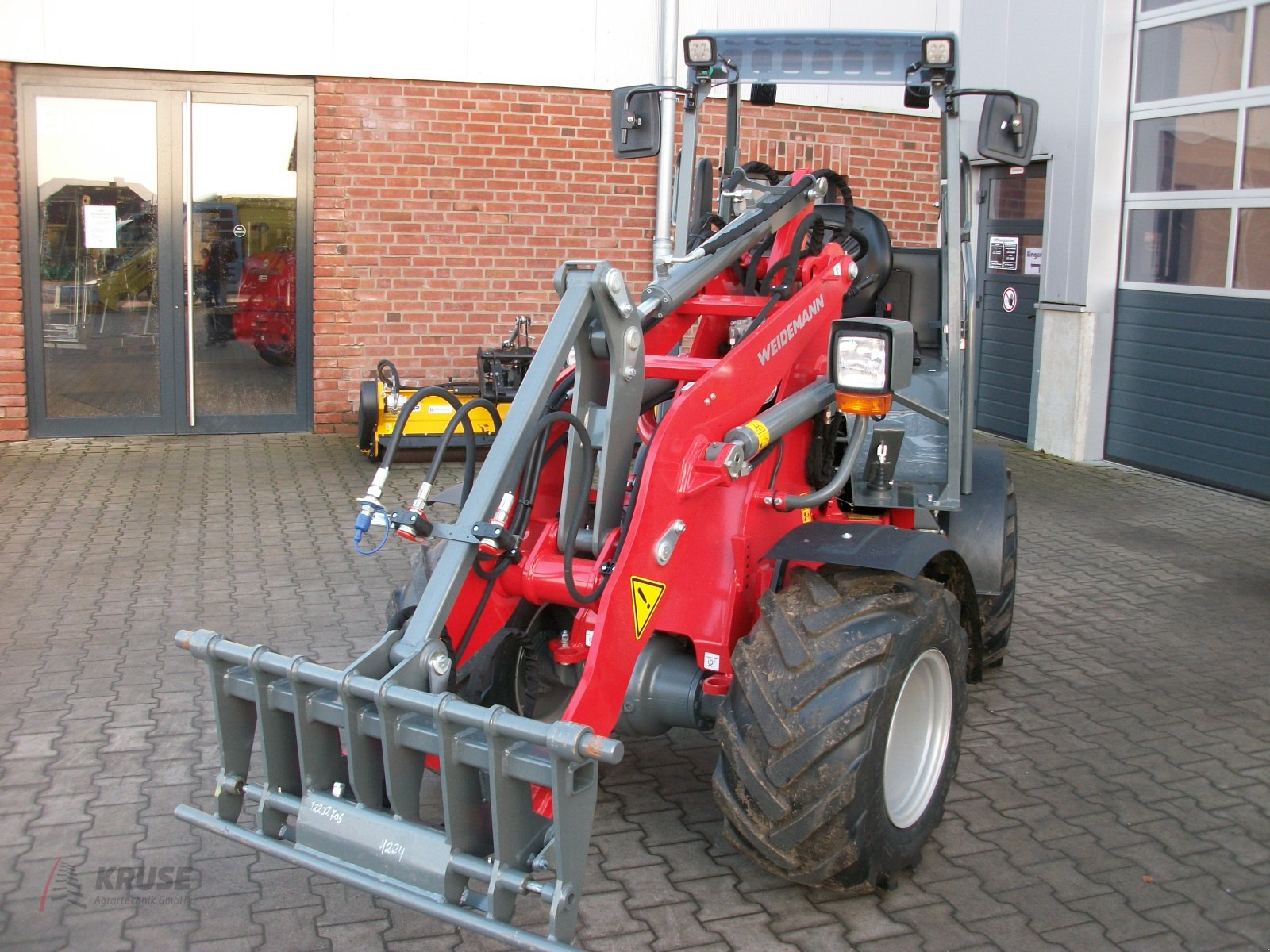 Hoflader of the type Weidemann  1280, Neumaschine in Fürstenau (Picture 2)