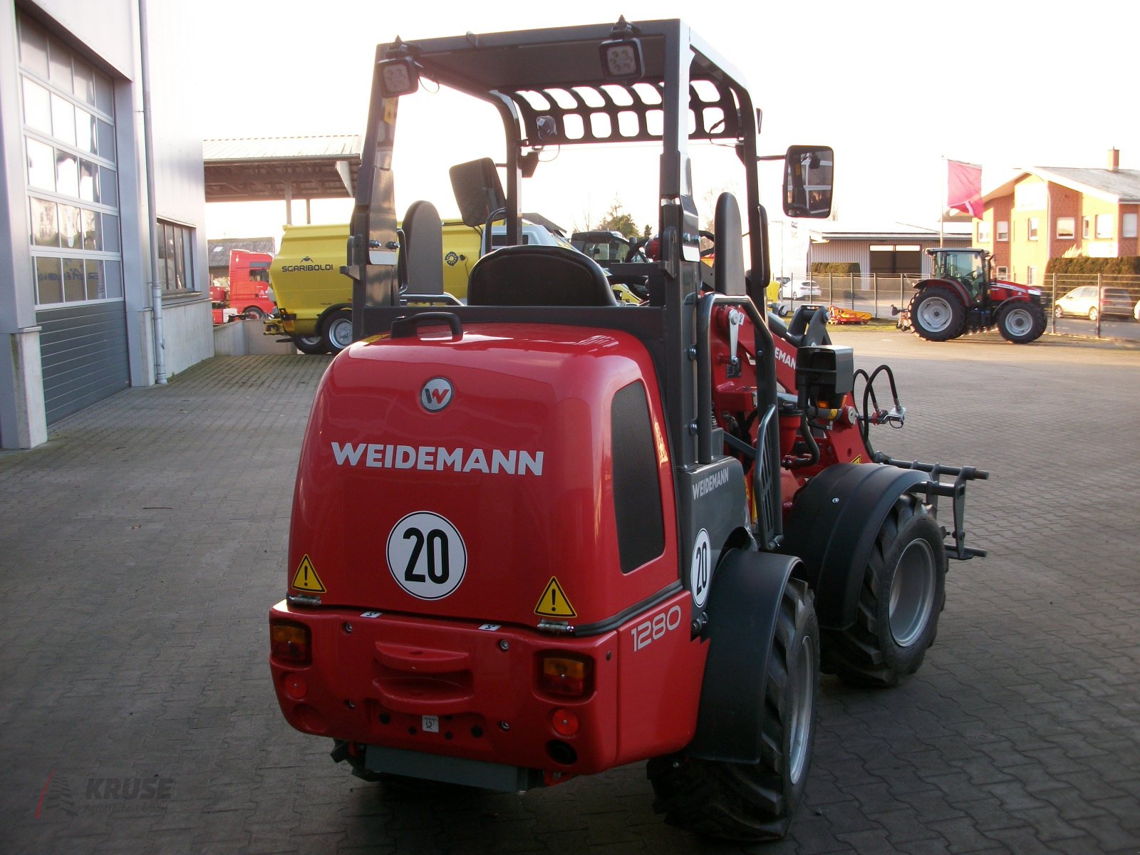 Hoflader of the type Weidemann  1280, Neumaschine in Fürstenau (Picture 6)