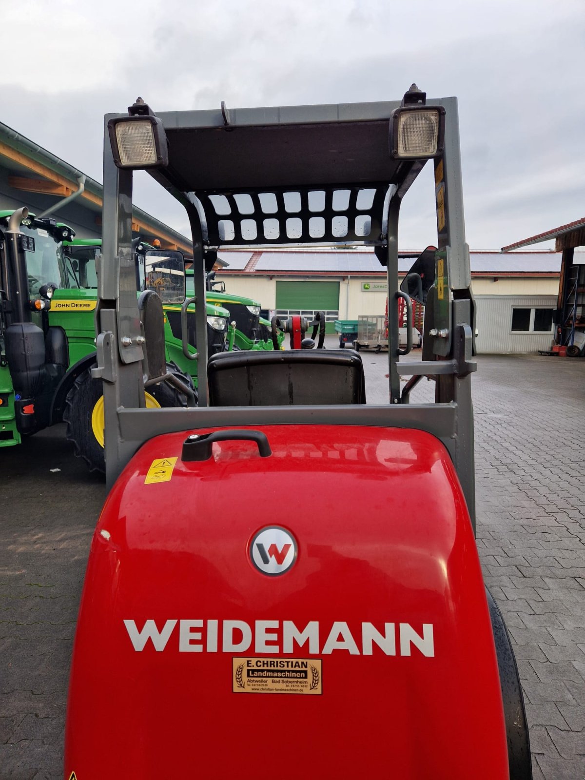 Hoflader типа Weidemann  1280, Gebrauchtmaschine в Bad Sobernheim (Фотография 2)