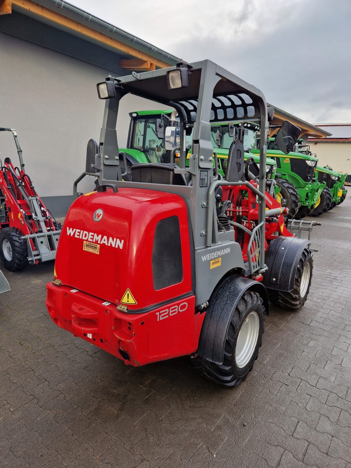 Hoflader типа Weidemann  1280, Gebrauchtmaschine в Bad Sobernheim (Фотография 11)