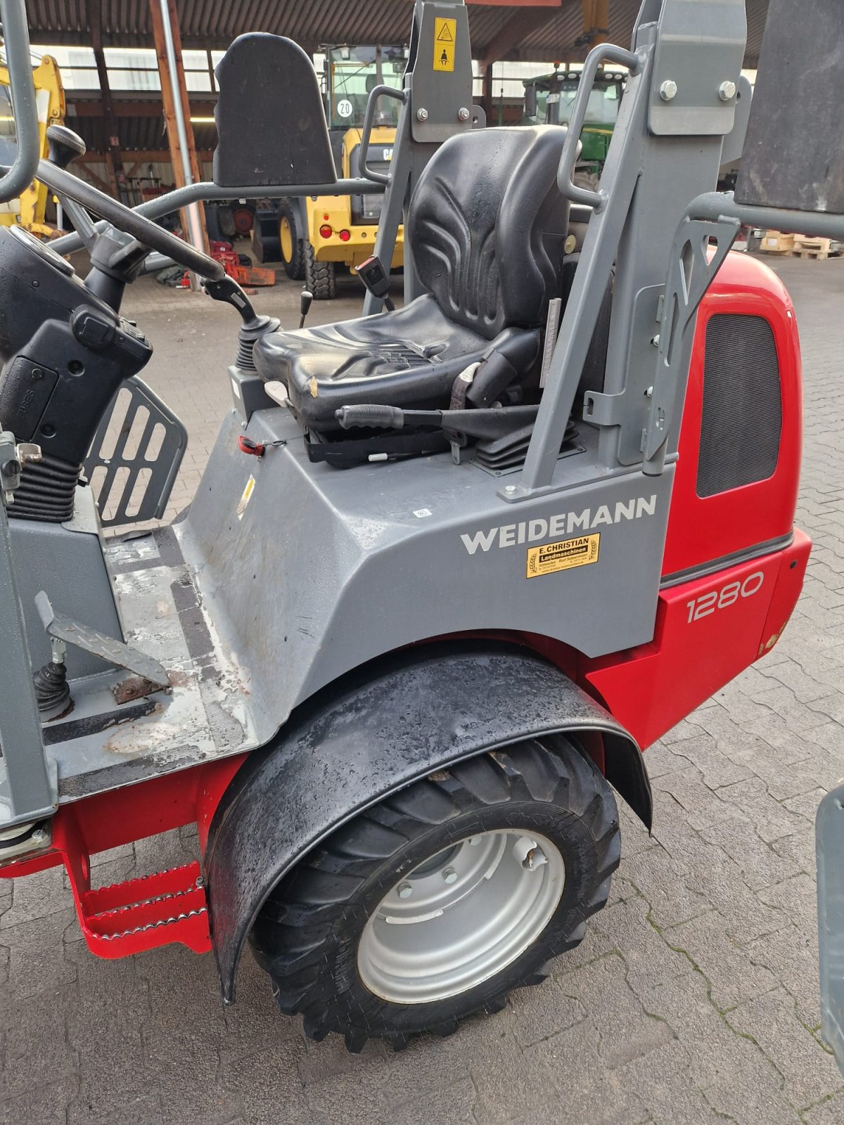 Hoflader типа Weidemann  1280, Gebrauchtmaschine в Bad Sobernheim (Фотография 12)