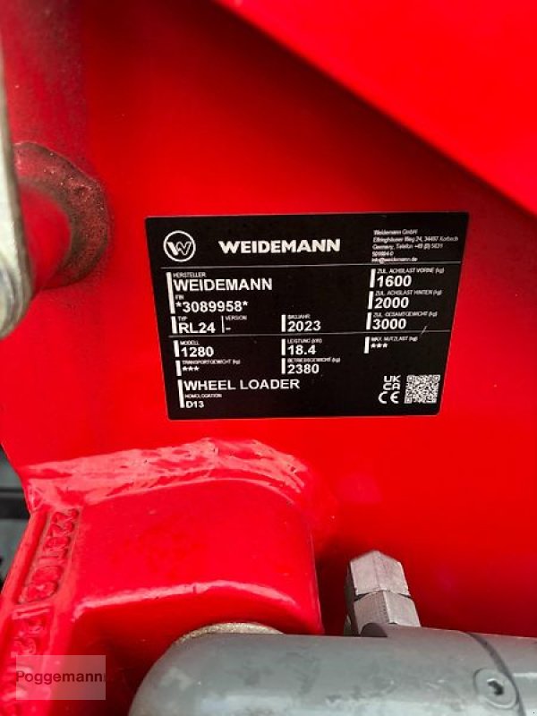 Hoflader typu Weidemann  1280, Neumaschine v Bad Iburg - Sentrup (Obrázok 11)