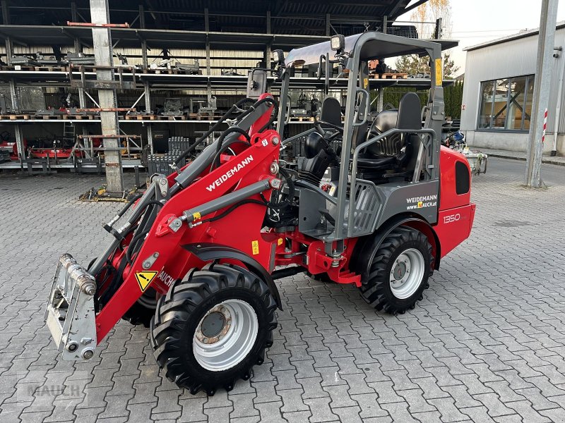 Hoflader typu Weidemann  1350CX45 mit Mösl-Weidemann Aufnahme 30Km/h, Gebrauchtmaschine w Burgkirchen (Zdjęcie 1)