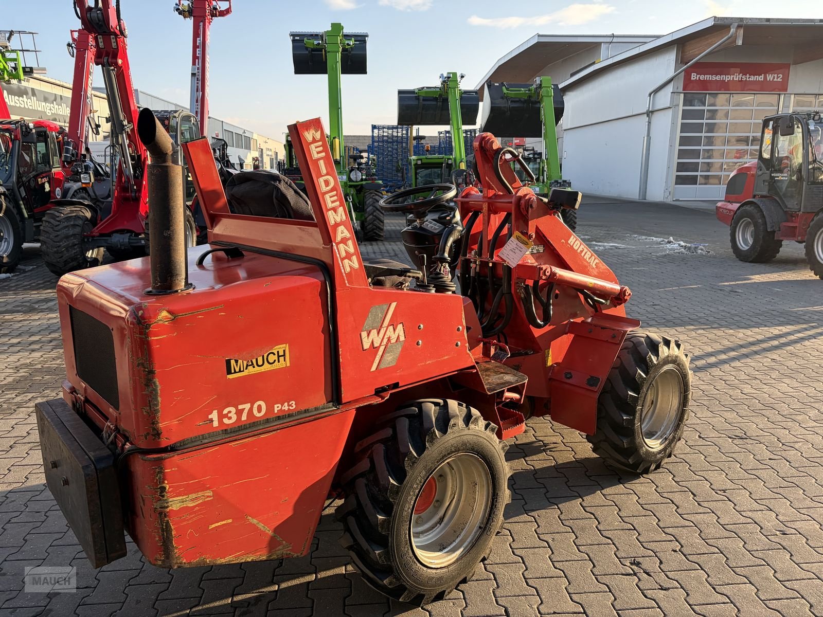 Hoflader van het type Weidemann  1370 P43 - sofort Einsatzbereit, Gebrauchtmaschine in Burgkirchen (Foto 15)