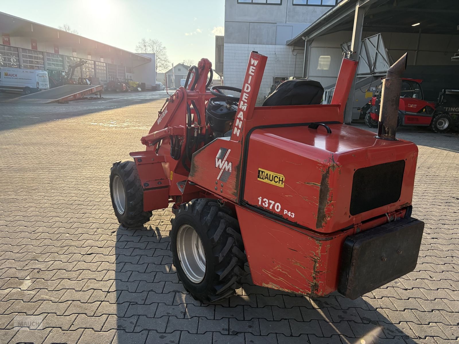 Hoflader van het type Weidemann  1370 P43 - sofort Einsatzbereit, Gebrauchtmaschine in Burgkirchen (Foto 16)
