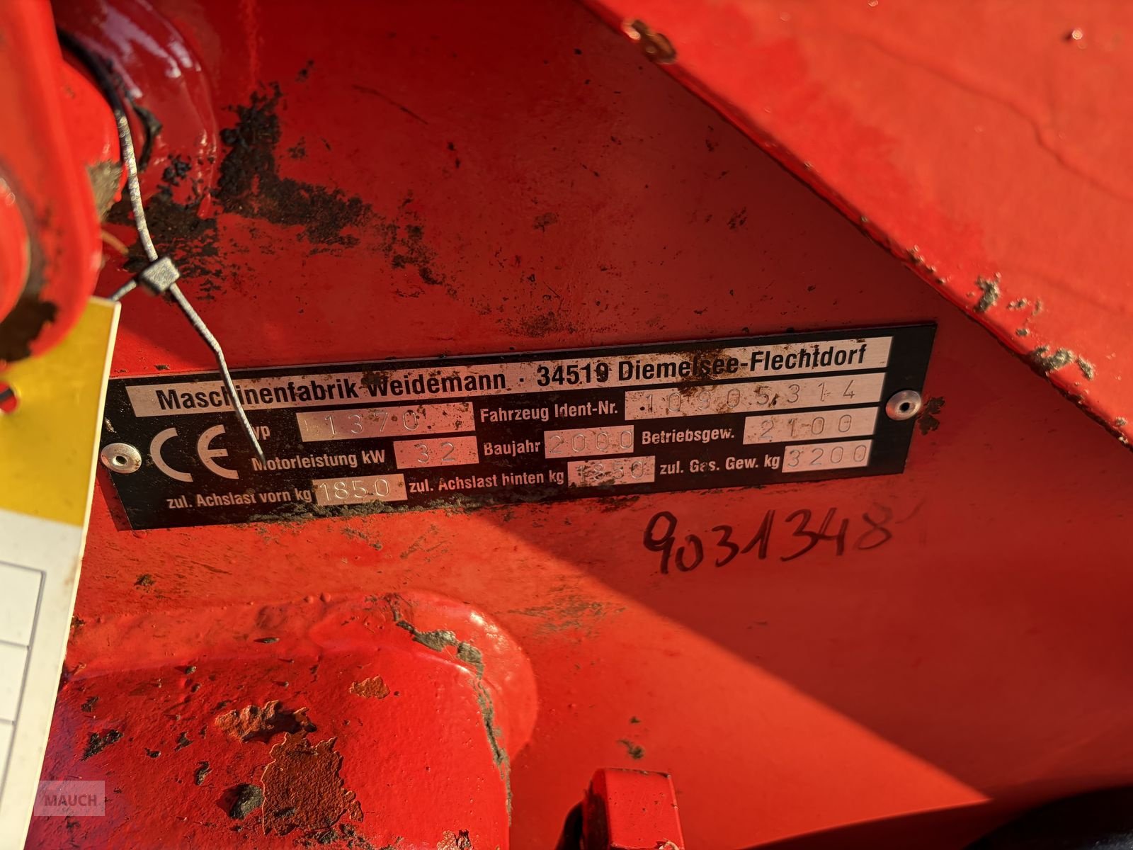 Hoflader van het type Weidemann  1370 P43 - sofort Einsatzbereit, Gebrauchtmaschine in Burgkirchen (Foto 13)
