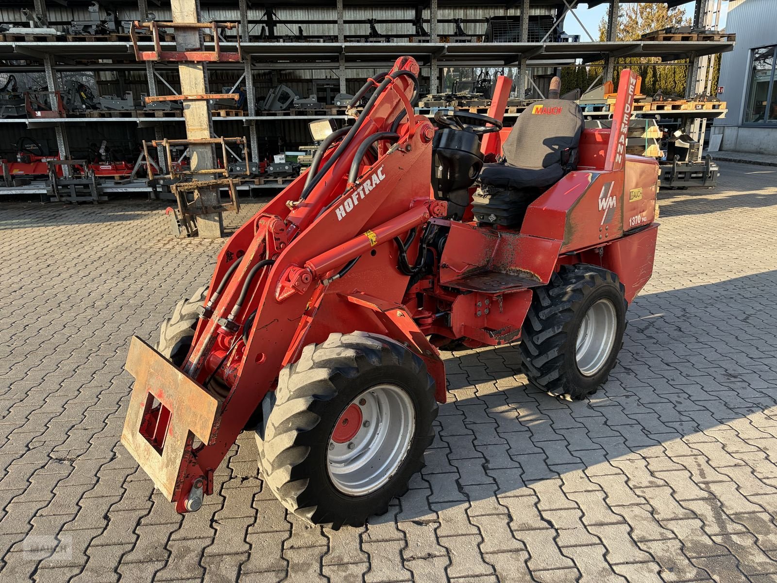 Hoflader van het type Weidemann  1370 P43 - sofort Einsatzbereit, Gebrauchtmaschine in Burgkirchen (Foto 1)