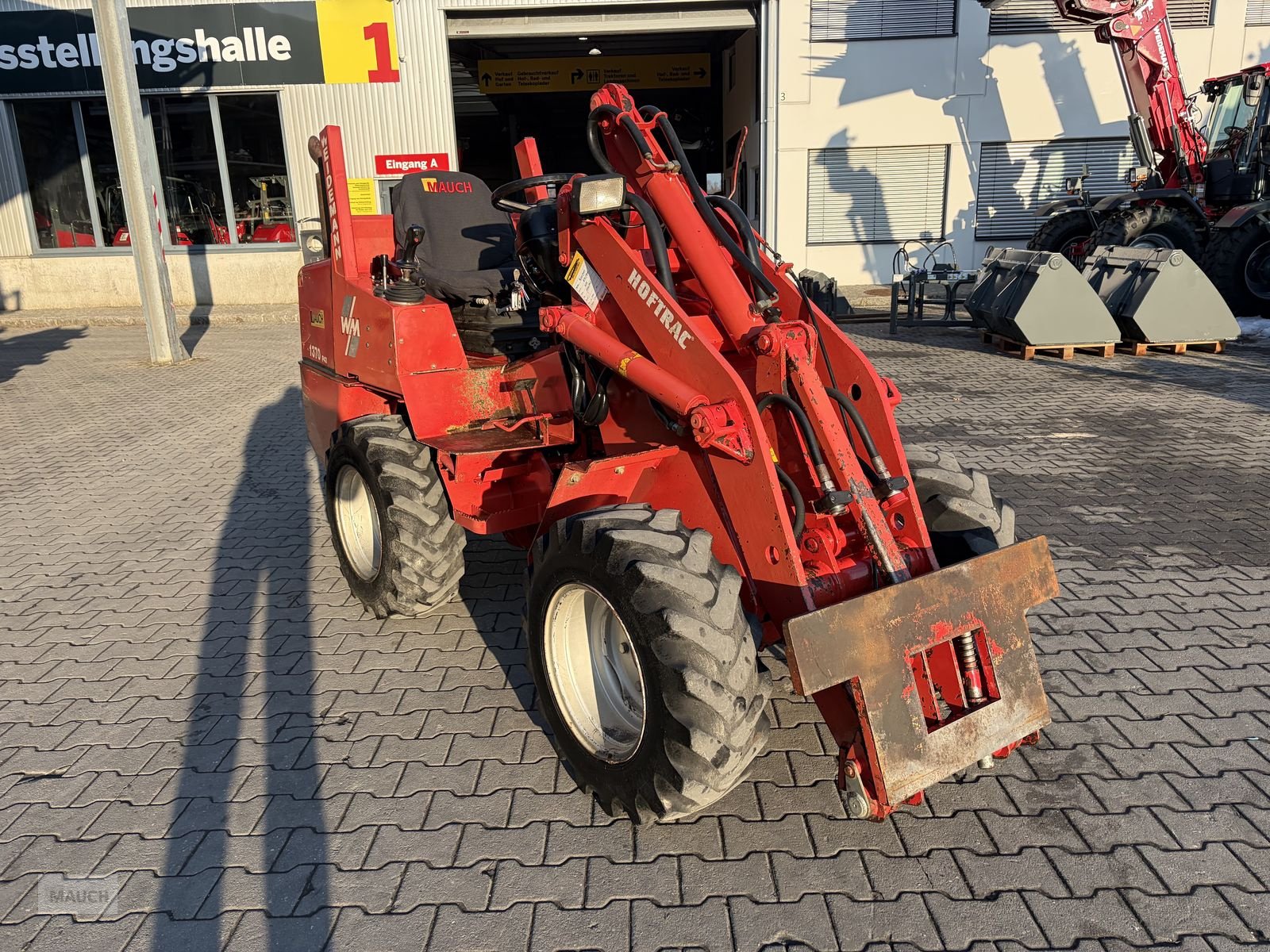 Hoflader van het type Weidemann  1370 P43 - sofort Einsatzbereit, Gebrauchtmaschine in Burgkirchen (Foto 8)