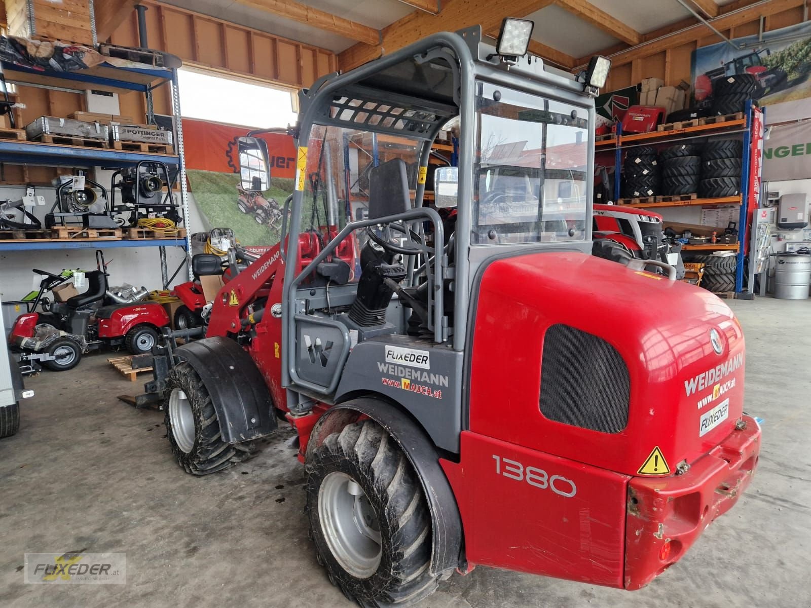 Hoflader des Typs Weidemann  1380, Gebrauchtmaschine in Pattigham (Bild 10)