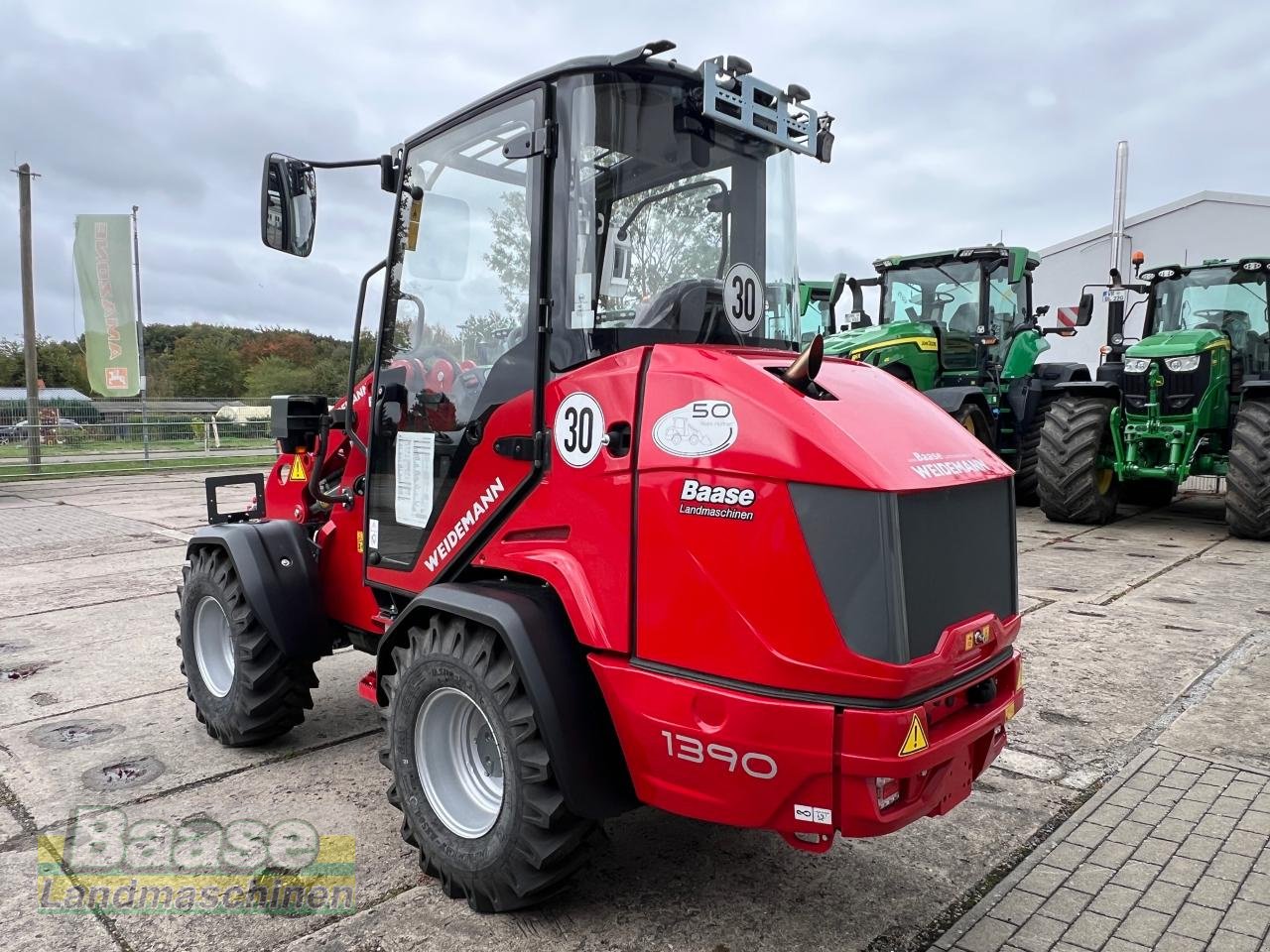Hoflader van het type Weidemann  1390 Kabine 45PS 30km/h, Gebrauchtmaschine in Holthof (Foto 9)