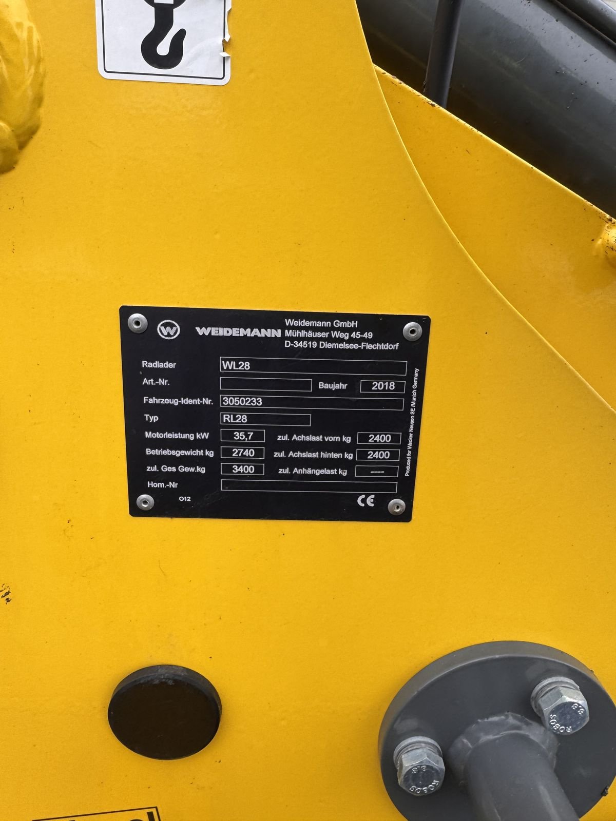 Hoflader of the type Weidemann  1390-Top Ausstattung, Gebrauchtmaschine in Traberg (Picture 2)