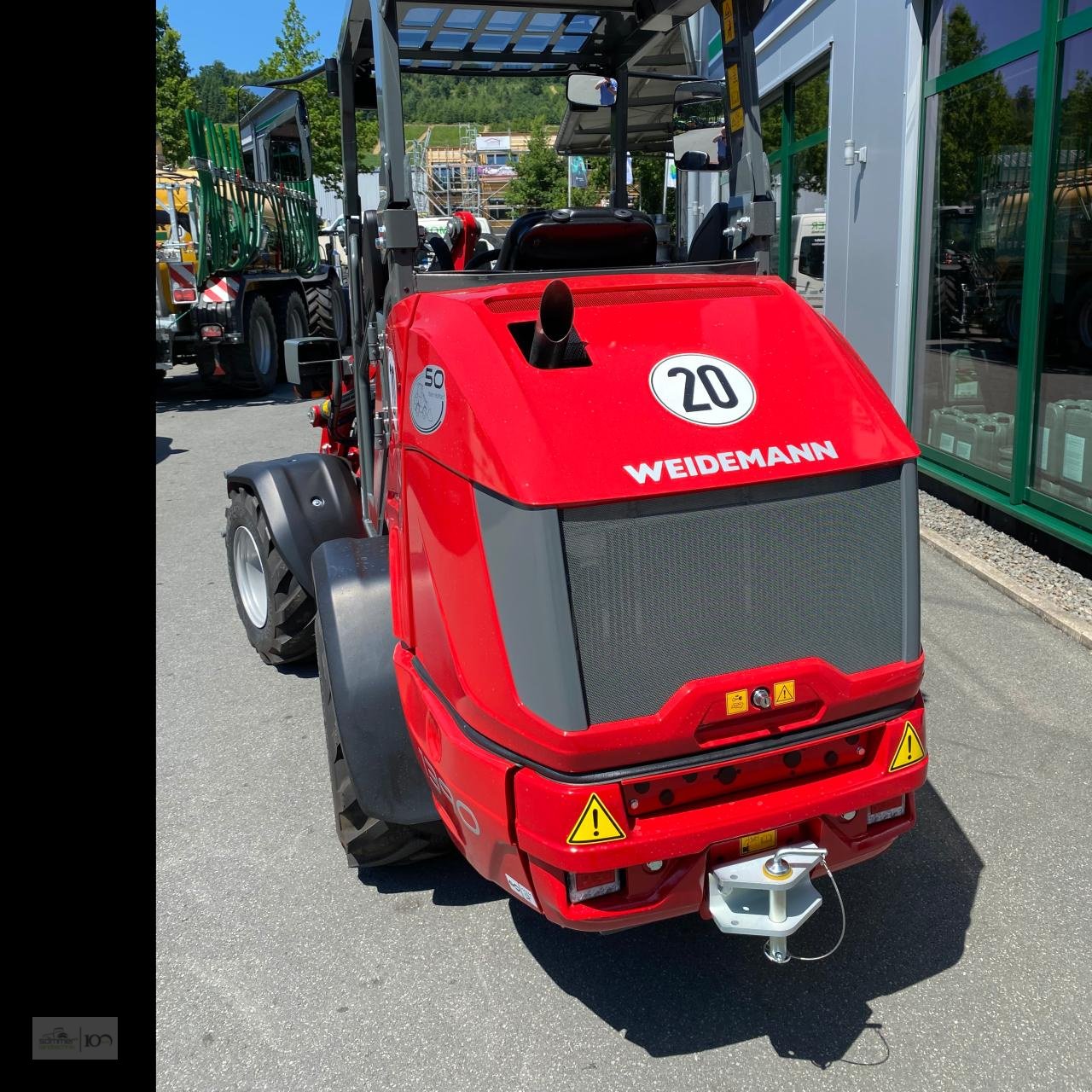 Hoflader Türe ait Weidemann  1390, Neumaschine içinde Eslohe–Bremke (resim 4)