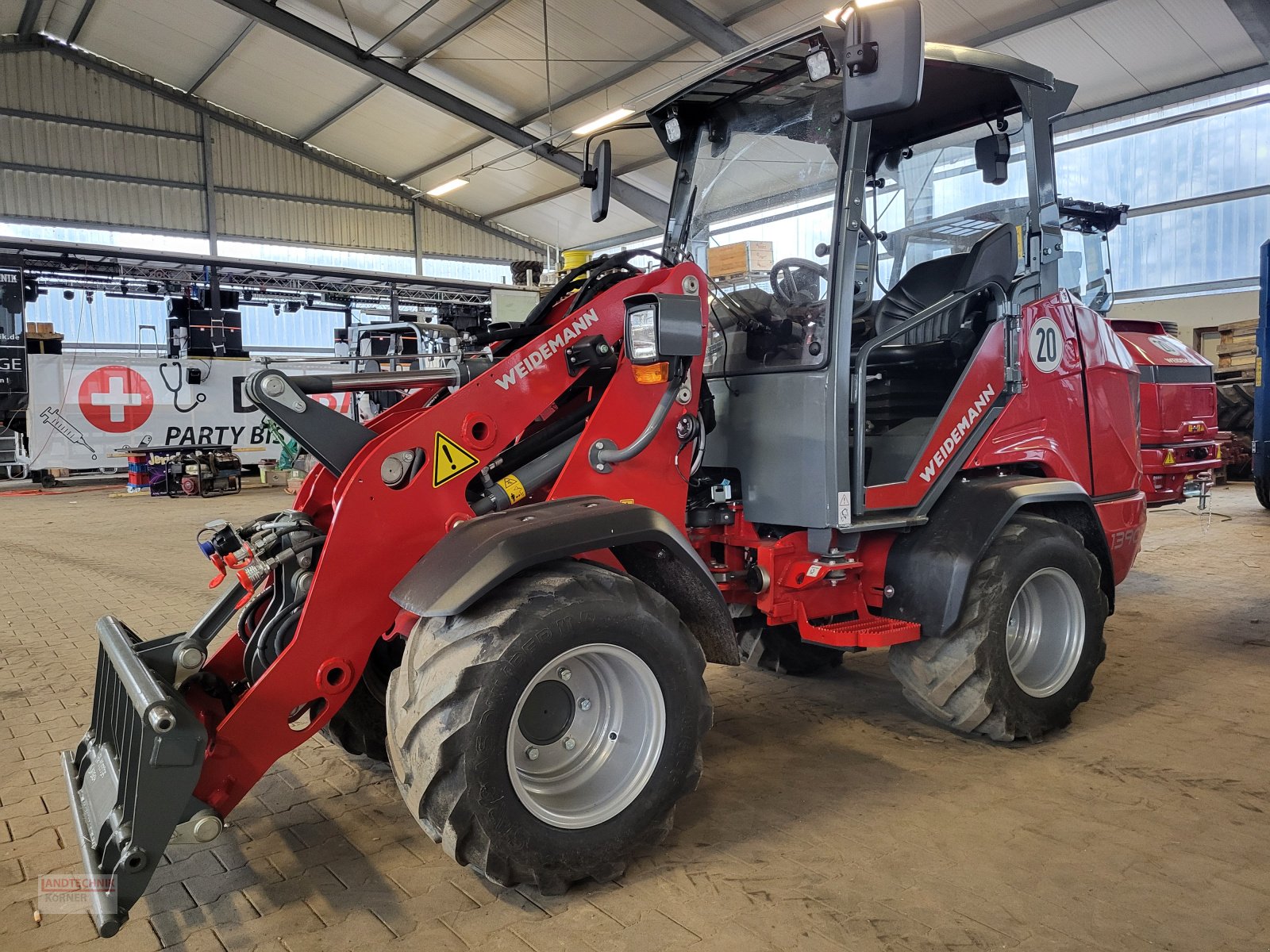 Hoflader a típus Weidemann  1390, Neumaschine ekkor: Kirkel-Altstadt (Kép 1)