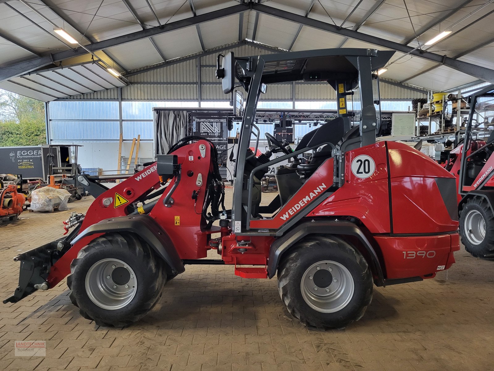 Hoflader a típus Weidemann  1390, Neumaschine ekkor: Kirkel-Altstadt (Kép 3)