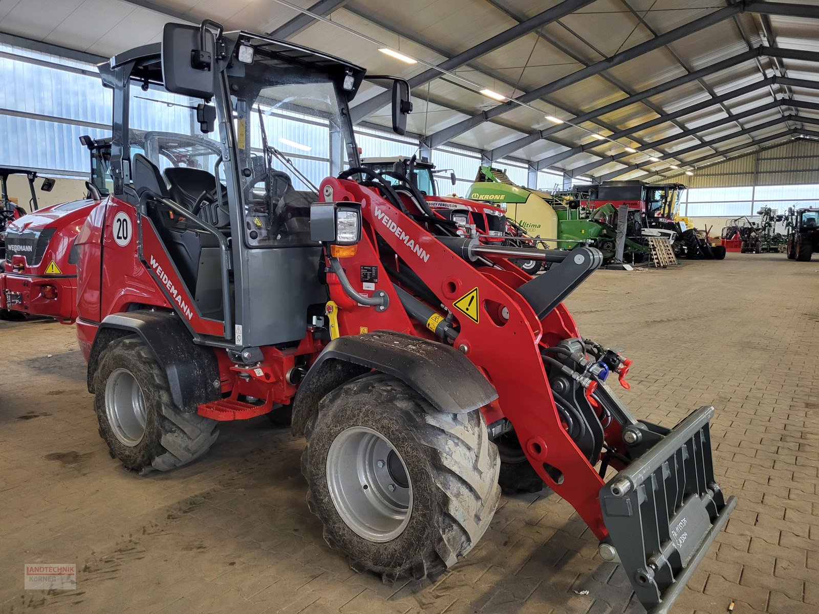 Hoflader a típus Weidemann  1390, Neumaschine ekkor: Kirkel-Altstadt (Kép 7)