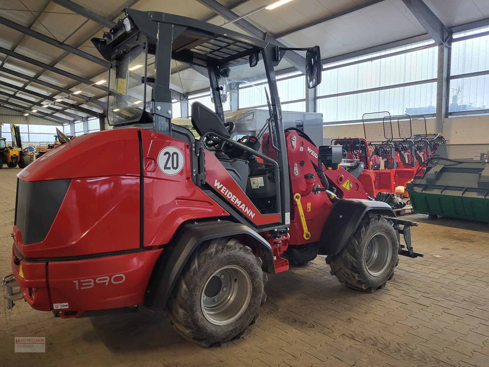 Hoflader a típus Weidemann  1390, Neumaschine ekkor: Kirkel-Altstadt (Kép 9)