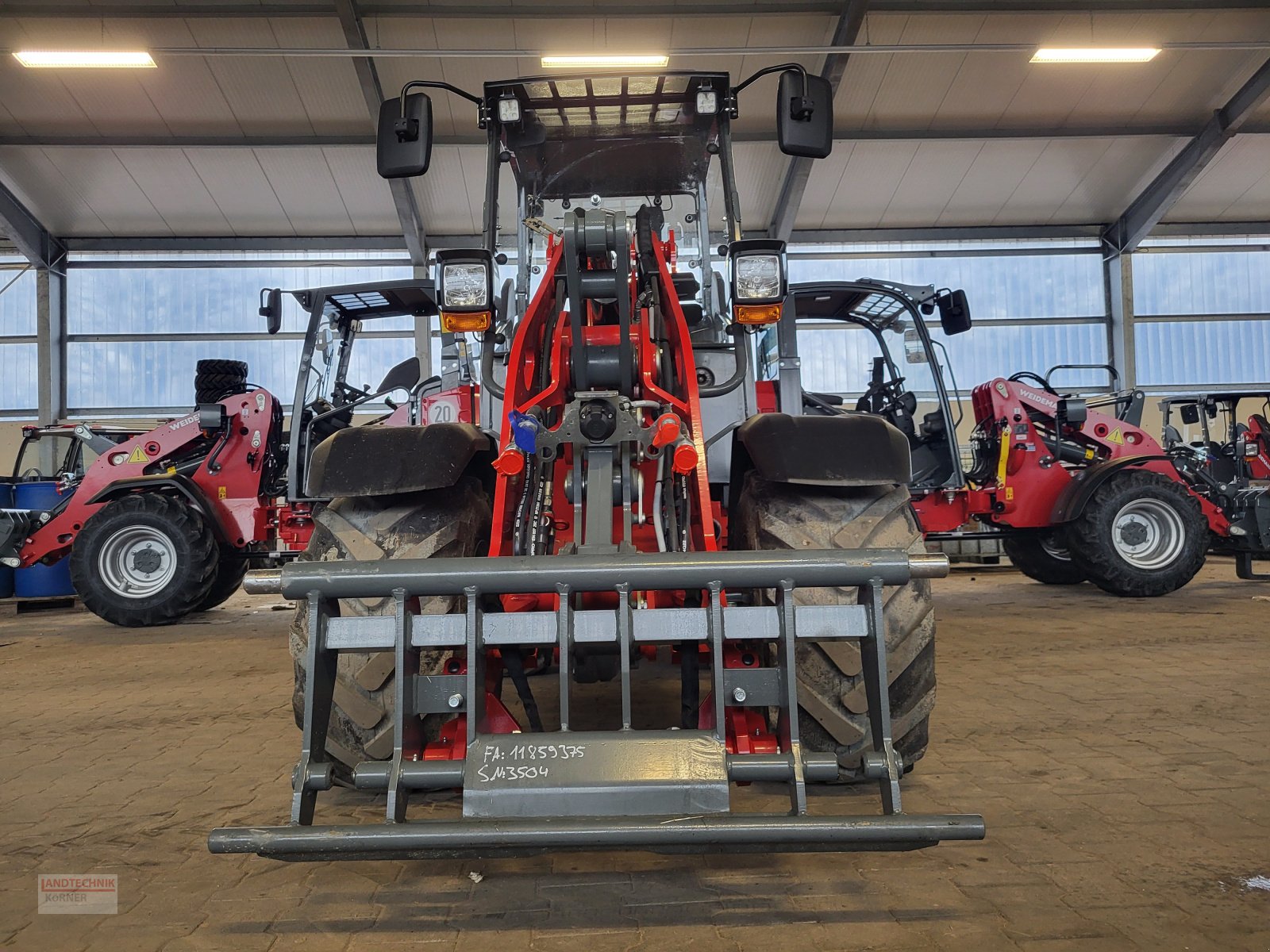 Hoflader a típus Weidemann  1390, Neumaschine ekkor: Kirkel-Altstadt (Kép 10)