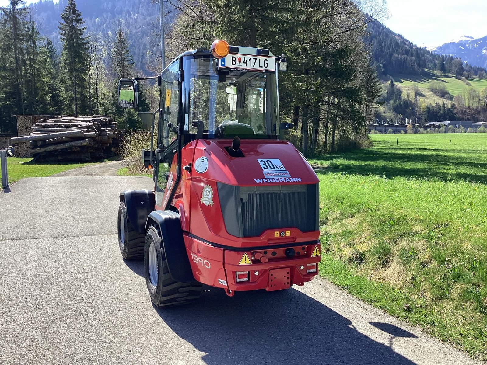 Hoflader от тип Weidemann  1390, Gebrauchtmaschine в Bezau (Снимка 8)